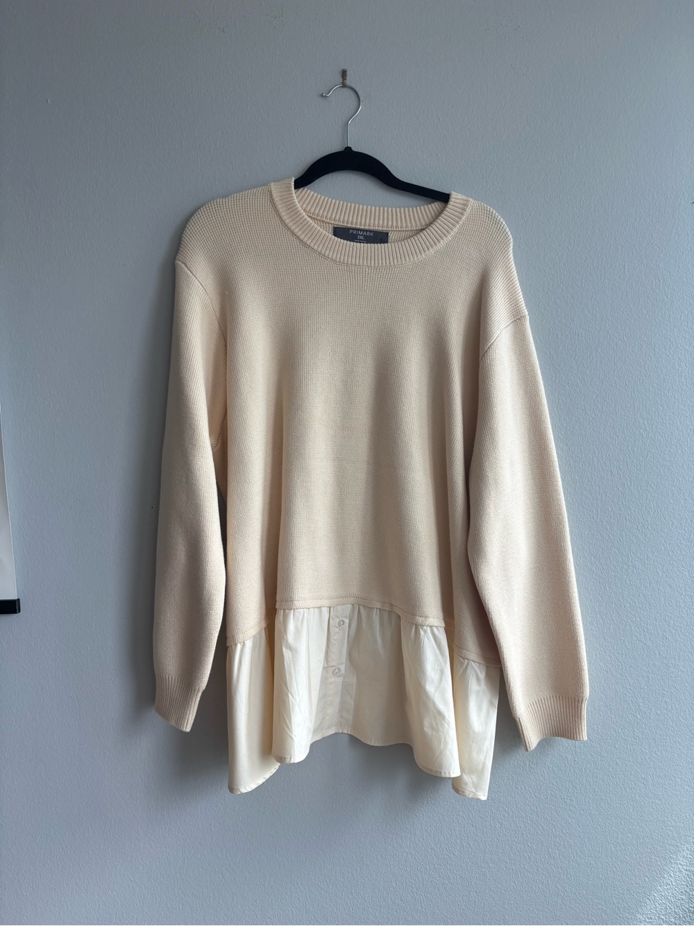 💛Sweater w/ Blouse Hem